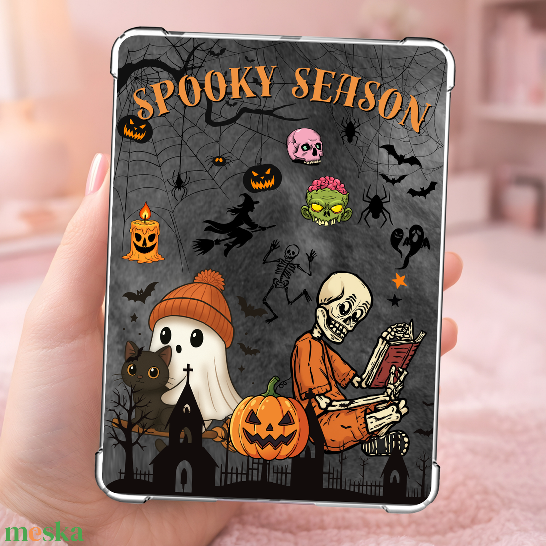 Spooky Season � halloweeni kollázs Kindle insert/betét - könyv & zene - könyvtok - Meska.hu