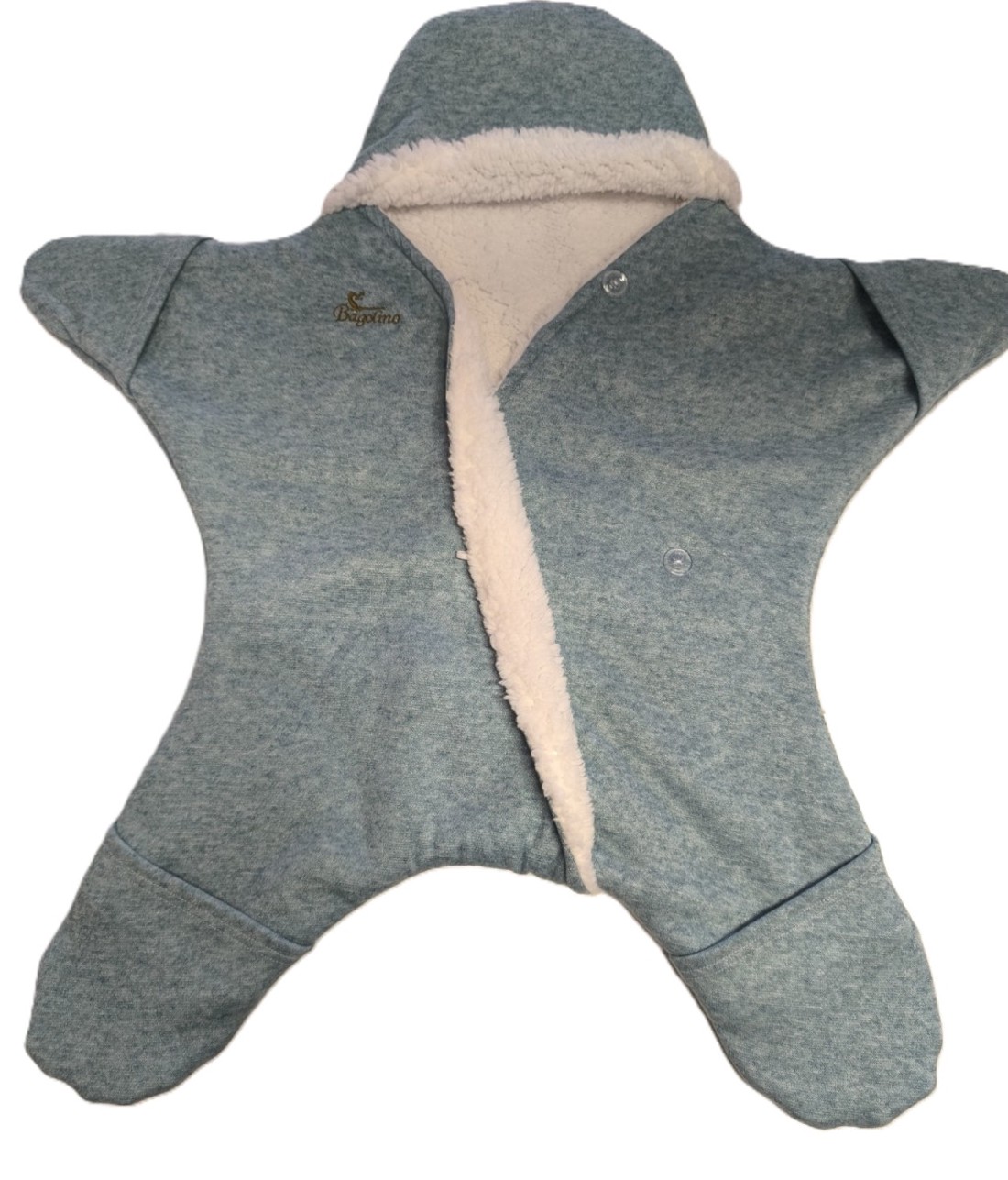 Téli-őszi csillag Kötött kiadás /kötött + sherpa rendelhető - baba - mama - babaruházat - tipegőhálózsák - Meska.hu