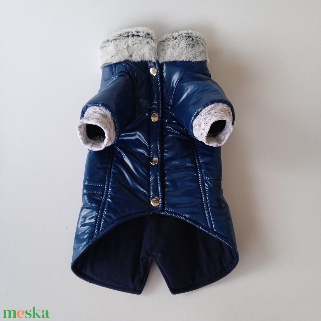 Vízlepergetős, vatelinnel bélelt kutyakabát - otthon & életmód - kisállatoknak - kutyáknak - kutya ruházat - Meska.hu