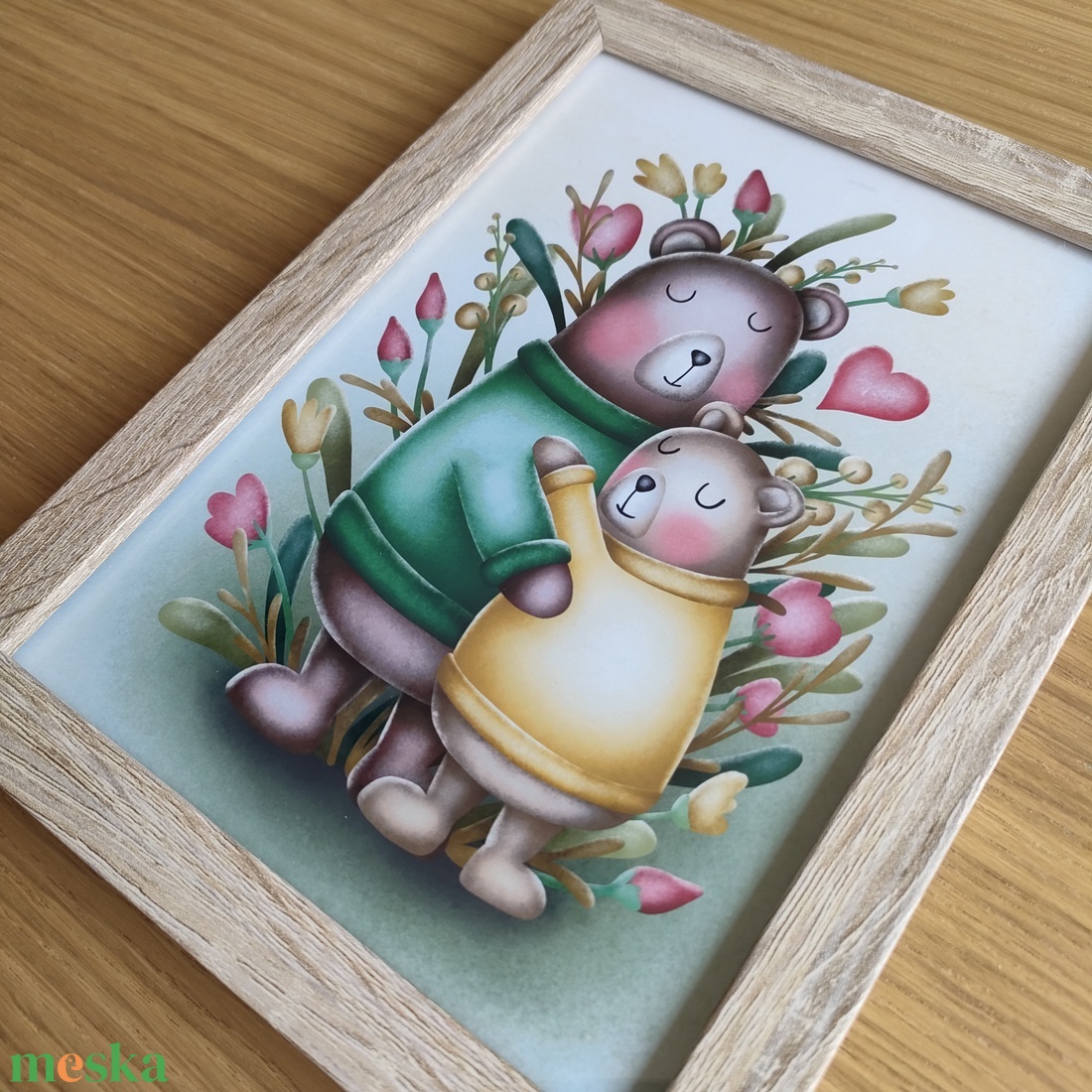 Ölelő macik print - otthon & életmód - dekoráció - kép & falikép - kép & falikép - Meska.hu Ölelő macik print - otthon & életmód - dekoráció - kép & falikép - kép & falikép - Meska.hu