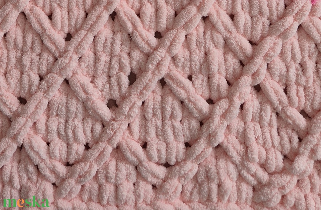 Babatakaró rendelésre ketesztmintás  - otthon & életmód - babaszoba, gyerekszoba - babatakaró, gyerek pléd - Meska.hu