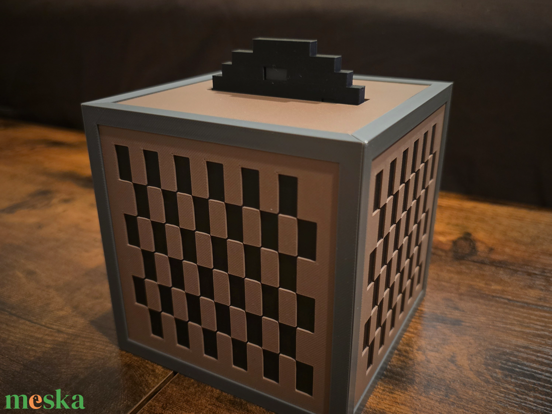 Minecraft zenei korong alátétek - otthon & életmód - konyhafelszerelés, tálalás - tálalás - tányér- és poháralátét - Meska.hu