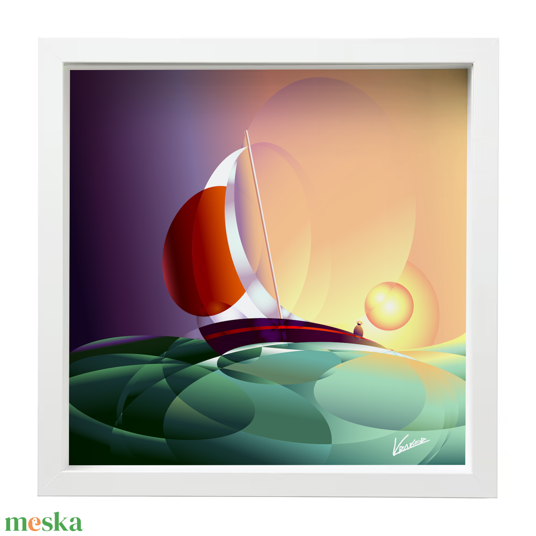 BALATON design kép - művészet - grafika & illusztráció - digitális - Meska.hu