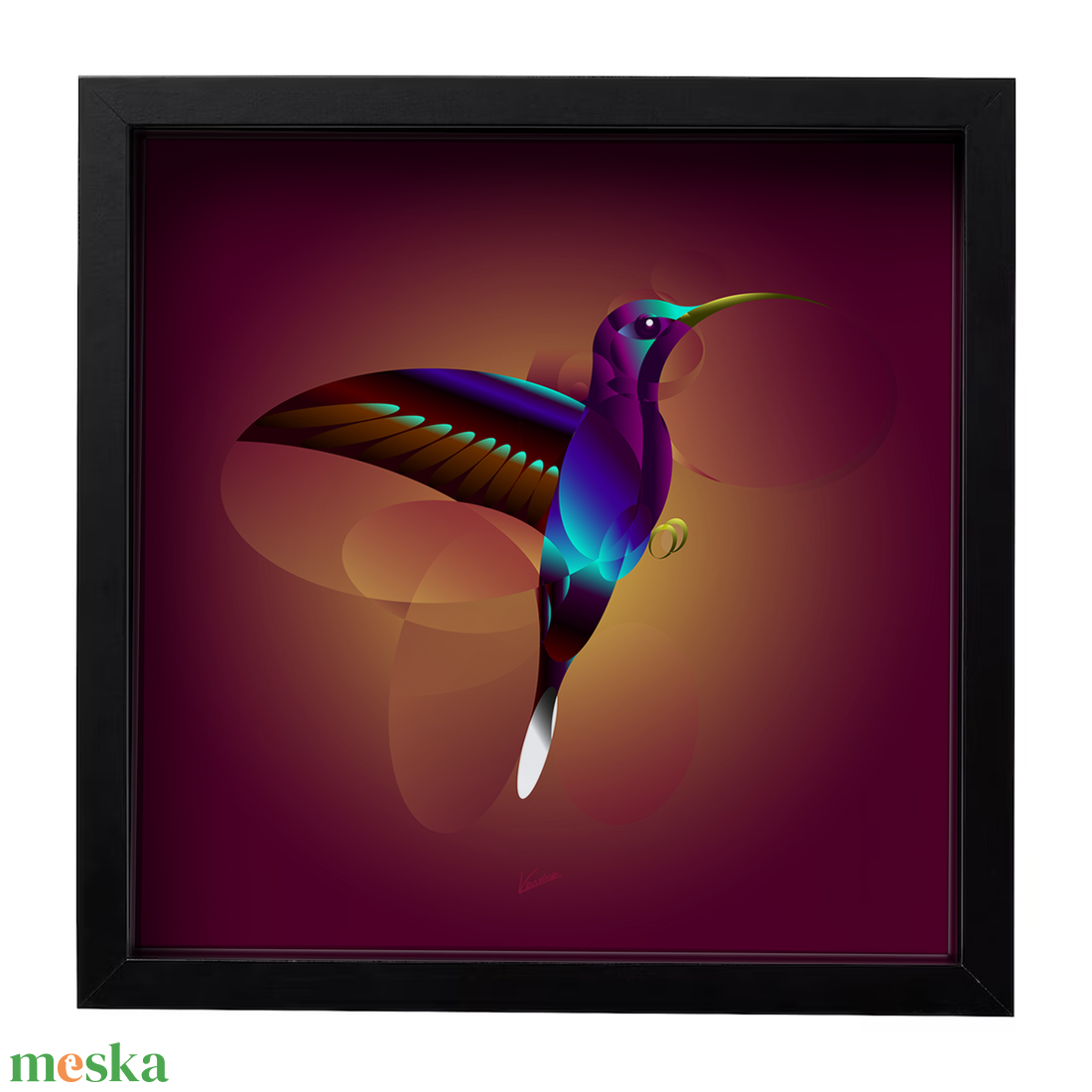 KOLIBRI design kép - művészet - grafika & illusztráció - digitális - Meska.hu