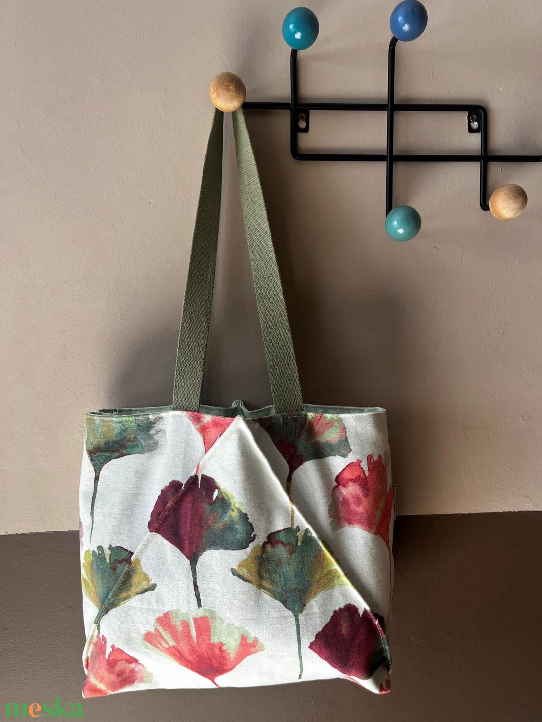 Ginkgo biloba shopper táska - táska & tok - bevásárlás & shopper táska - shopper, textiltáska, szatyor - Meska.hu