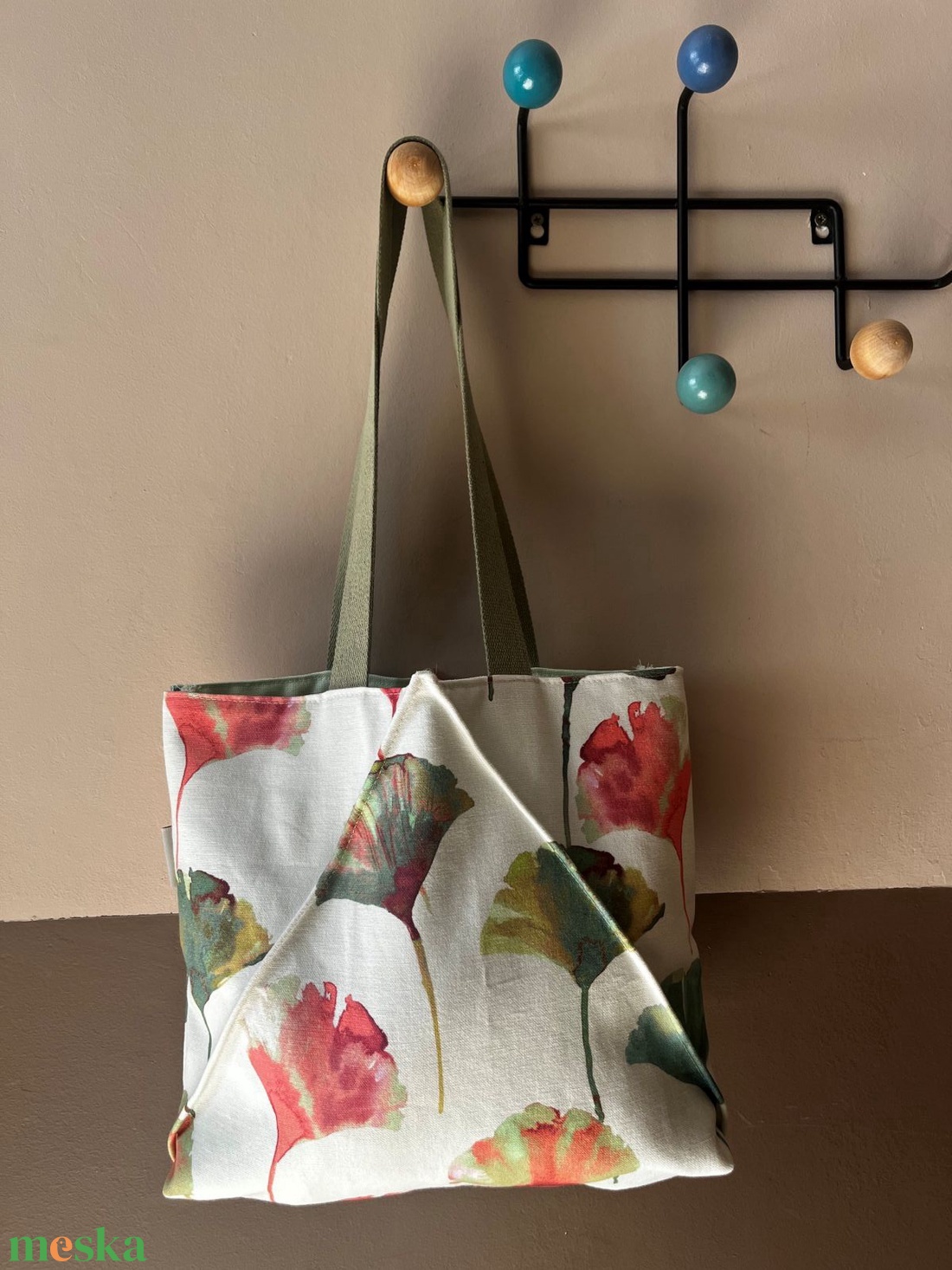 Ginkgo biloba shopper táska - táska & tok - bevásárlás & shopper táska - shopper, textiltáska, szatyor - Meska.hu
