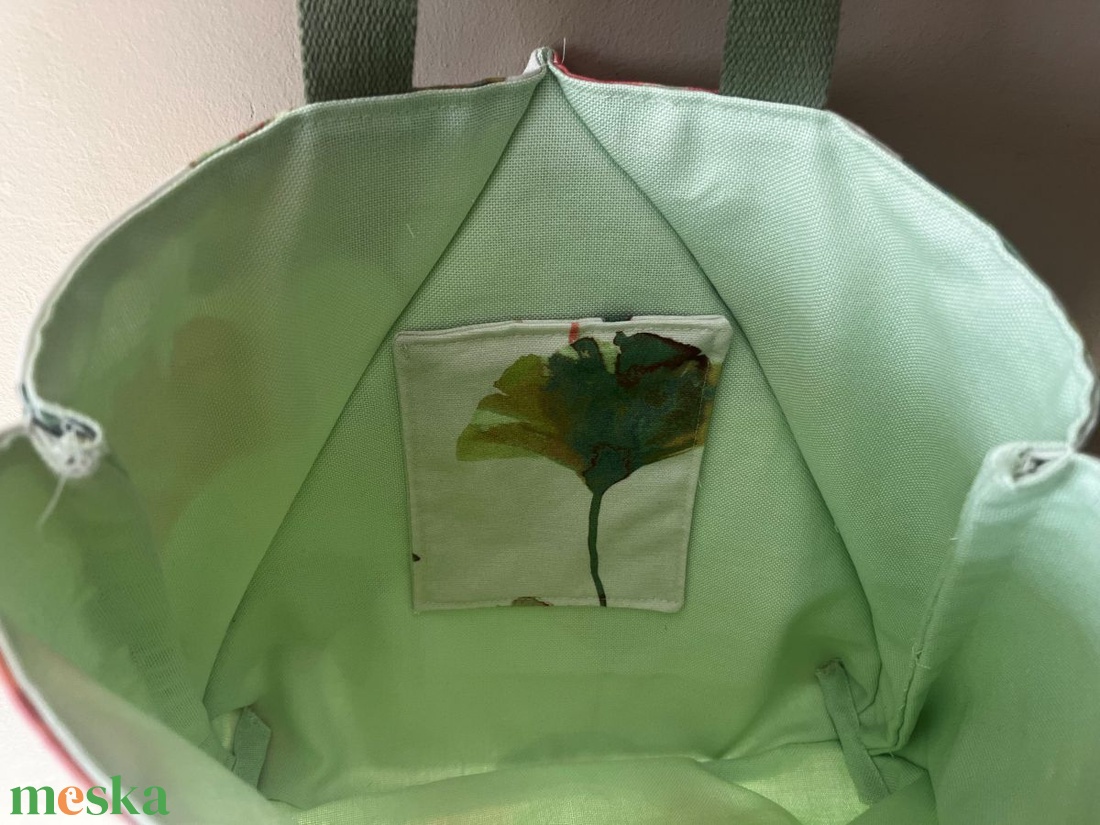 Ginkgo biloba shopper táska - táska & tok - bevásárlás & shopper táska - shopper, textiltáska, szatyor - Meska.hu