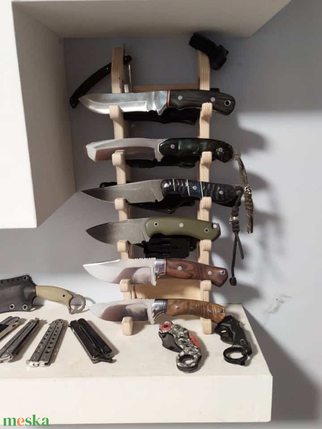 Késtartó állvány (típus 02) - játék & sport - sport és kikapcsolódás - vadászat - Meska.hu