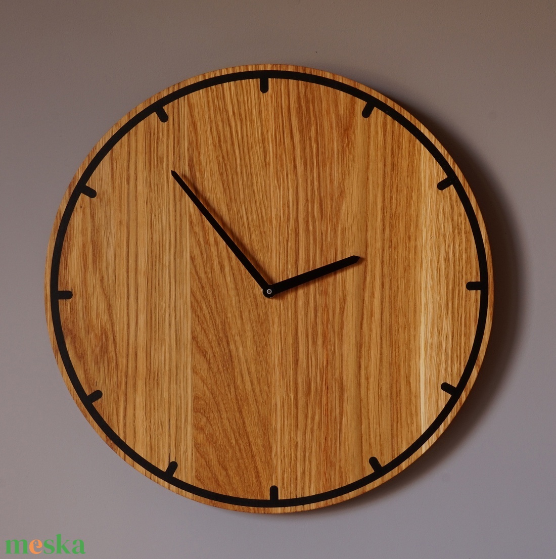 Modern, minimalista Tölgy falióra - otthon & életmód - dekoráció - fali és függő dekoráció - falióra & óra - Meska.hu Modern, minimalista Tölgy falióra - otthon & életmód - dekoráció - fali és függő dekoráció - falióra & óra - Meska.hu