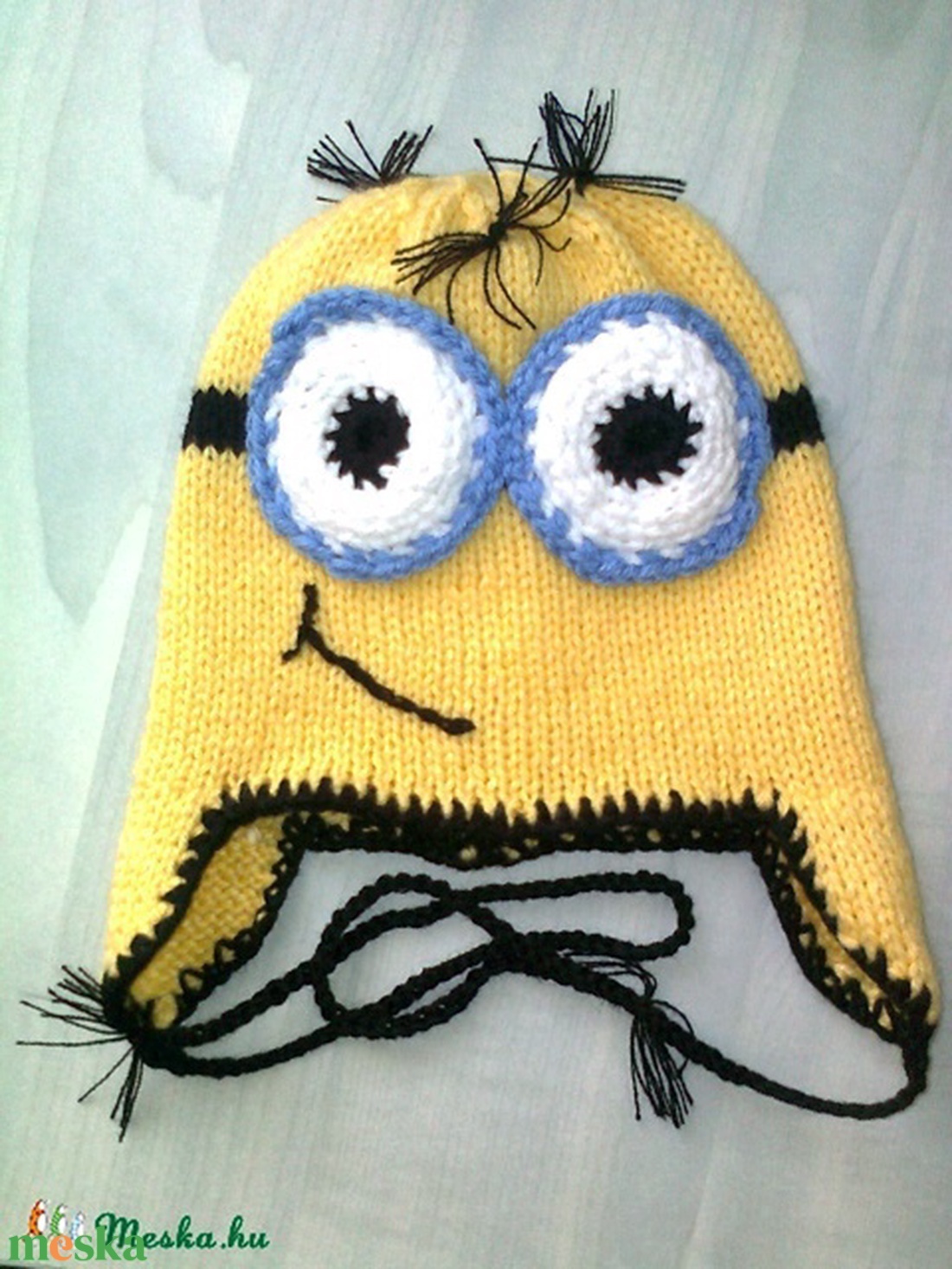 GRU sapka minion - baba - mama - babaruházat - babasapka - Meska.hu