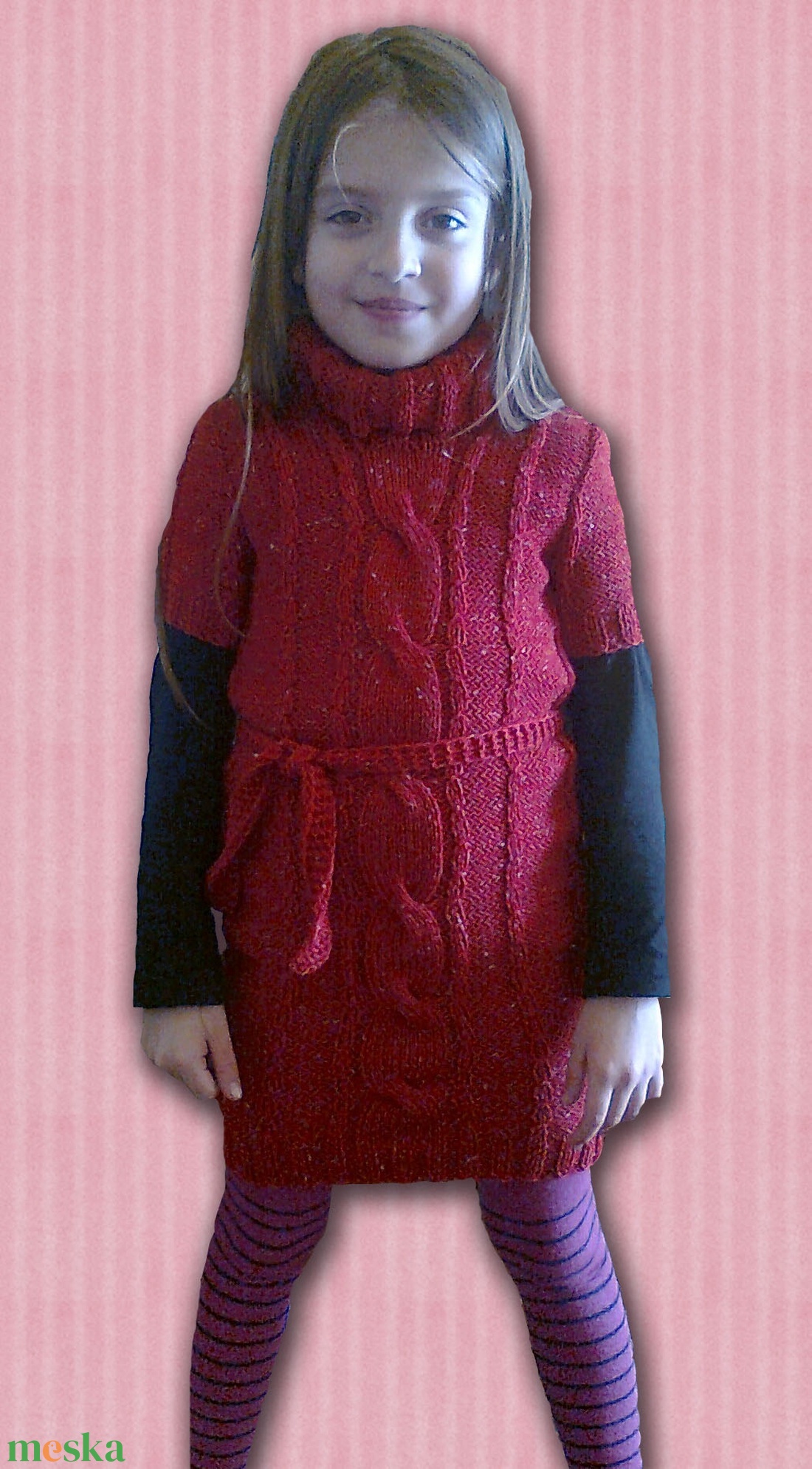 Kislány tunika, ruha - ruha & divat - gyerekruha - ruha - Meska.hu