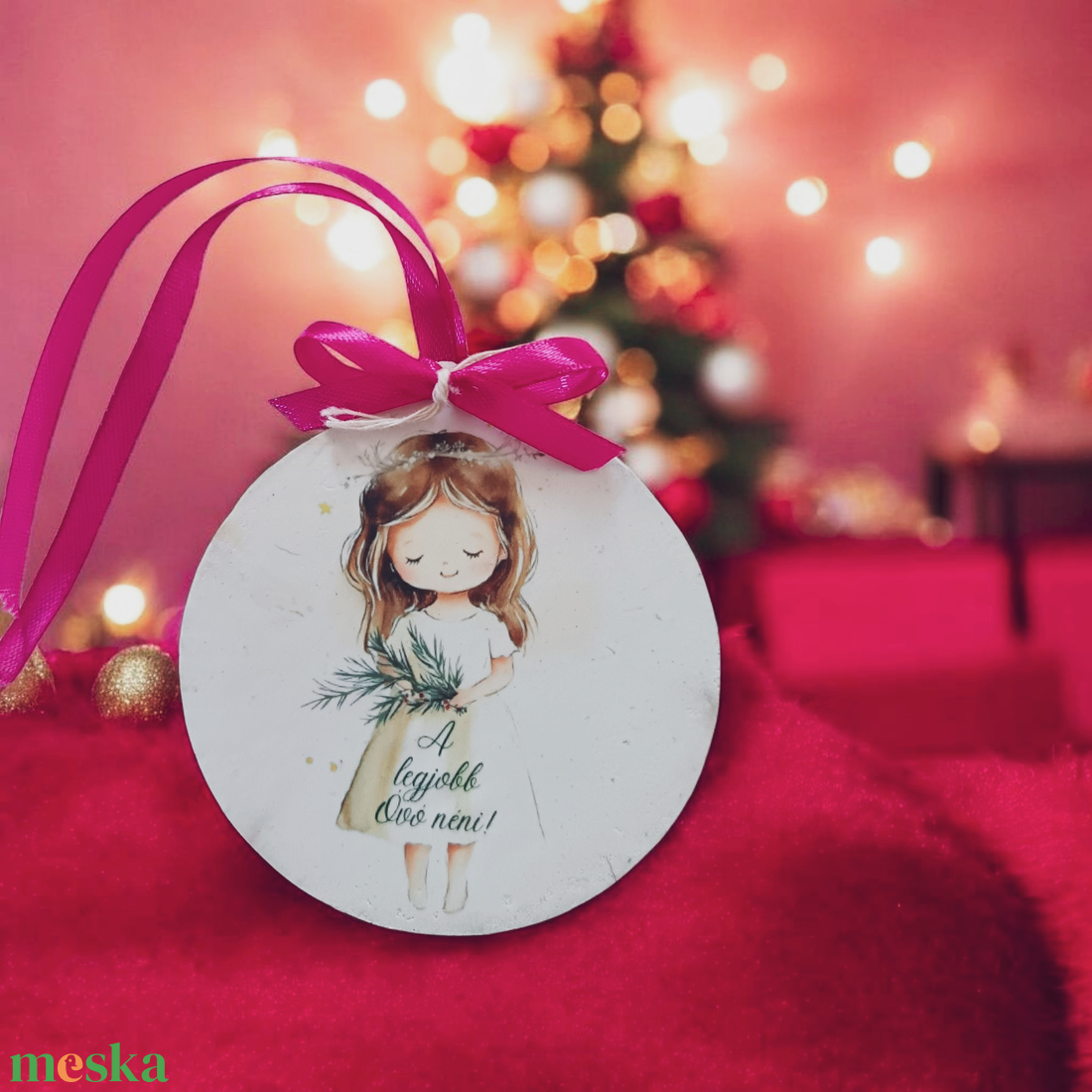 Hála karácsonyfa dísz! - művészet - más művészeti ág - Meska.hu