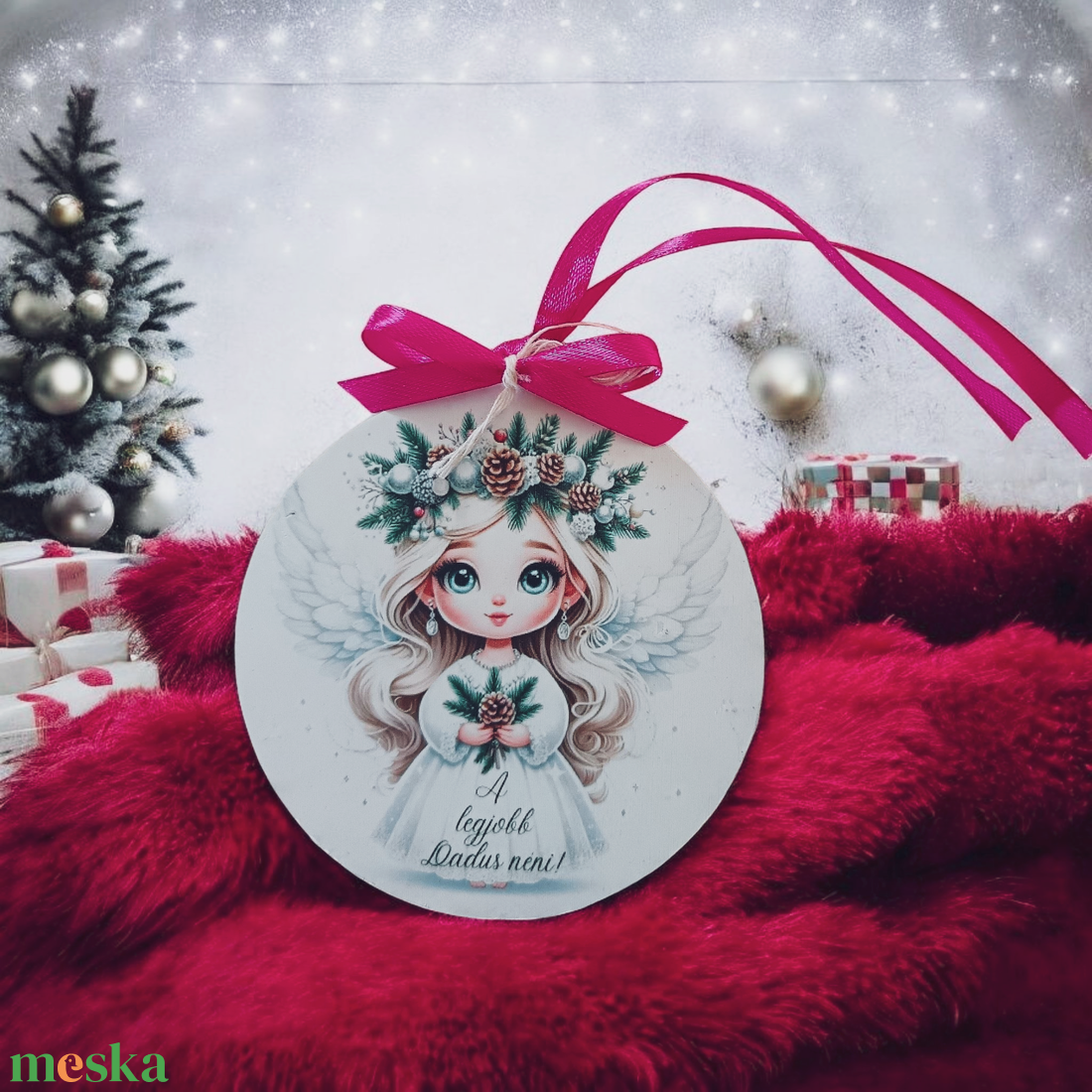 Hála karácsonyfa dísz! - művészet - más művészeti ág - Meska.hu