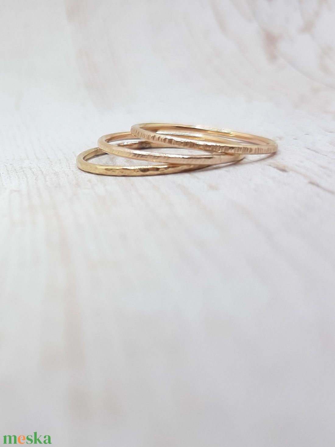 Rozé arany gyűrű (14K) - ékszer - gyűrű - kerek gyűrű - Meska.hu Rozé arany gyűrű (14K) - ékszer - gyűrű - kerek gyűrű - Meska.hu