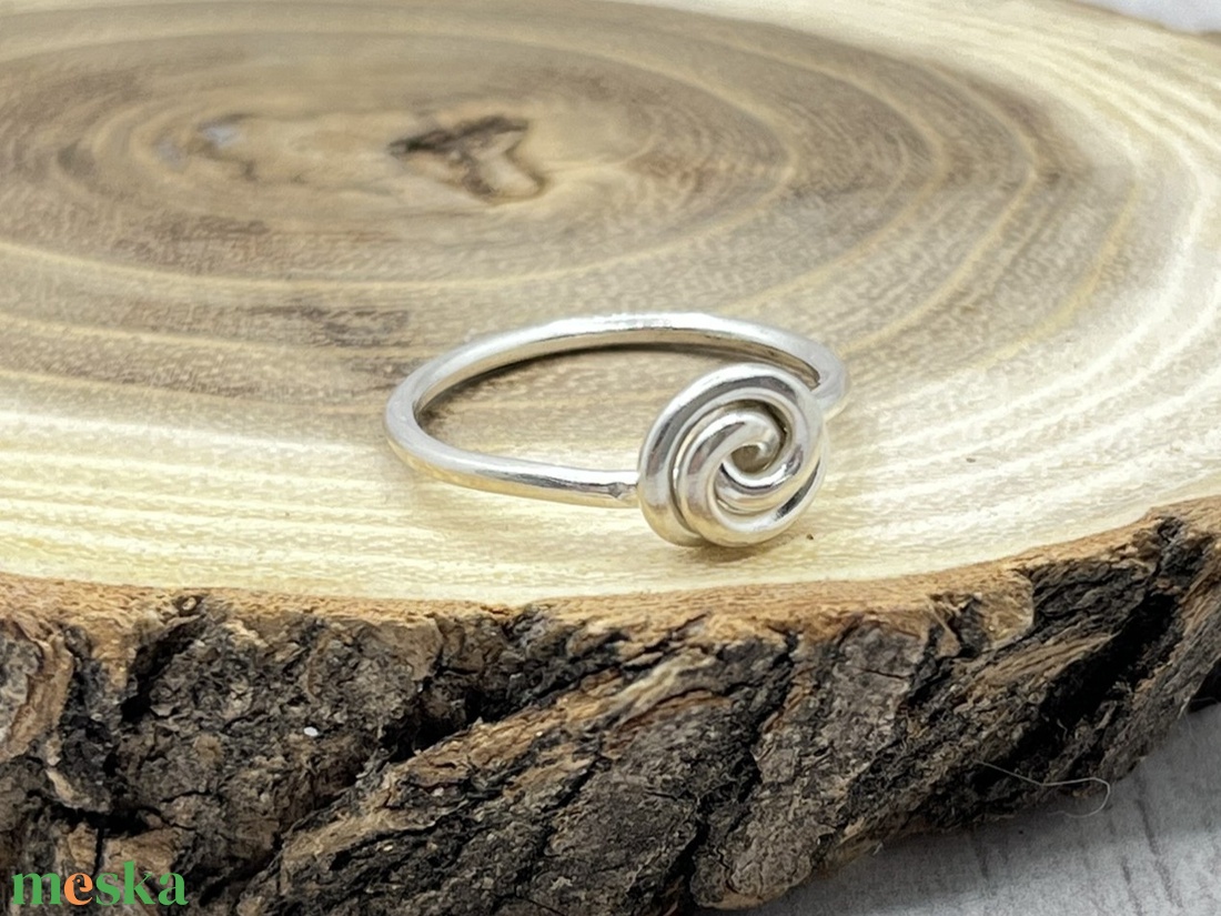 Rózsa ezüst gyűrű  - ékszer - gyűrű - szoliter gyűrű - Meska.hu Rózsa ezüst gyűrű  - ékszer - gyűrű - szoliter gyűrű - Meska.hu