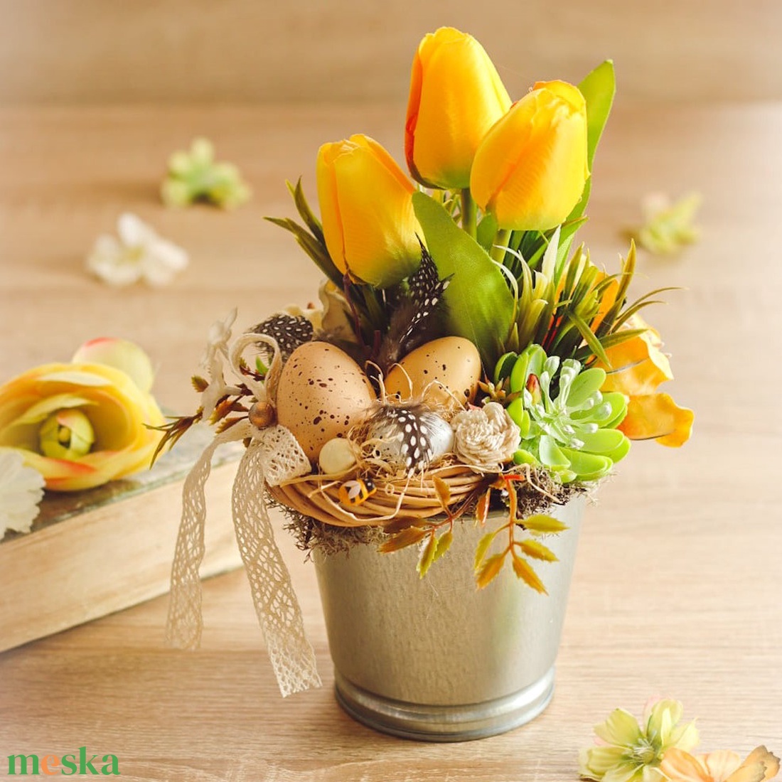 Húsvéti kaspó tulipánnal - otthon & életmód - dekoráció - asztal és polc dekoráció - asztaldísz - Meska.hu Húsvéti kaspó tulipánnal - otthon & életmód - dekoráció - asztal és polc dekoráció - asztaldísz - Meska.hu