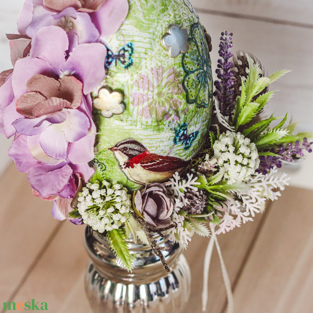 Húsvéti tojásdekoráció - ünnepi díszek, dekorációk - húsvéti díszek és dekorációk - húsvéti tojás, hímestojás - Meska.hu