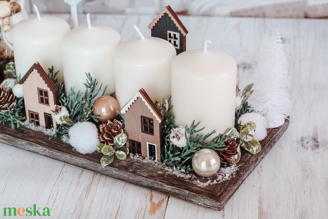 Adventi tál nosztalgia kislányfigurával - karácsony - adventi díszek - adventi asztaldísz - Meska.hu Adventi tál nosztalgia kislányfigurával - karácsony - adventi díszek - adventi asztaldísz - Meska.hu