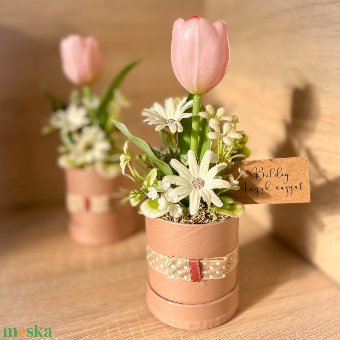 Tulipános virágbox - otthon & életmód - dekoráció - virágdísz és tartó - virágbox, virágdoboz - Meska.hu Tulipános virágbox - otthon & életmód - dekoráció - virágdísz és tartó - virágbox, virágdoboz - Meska.hu