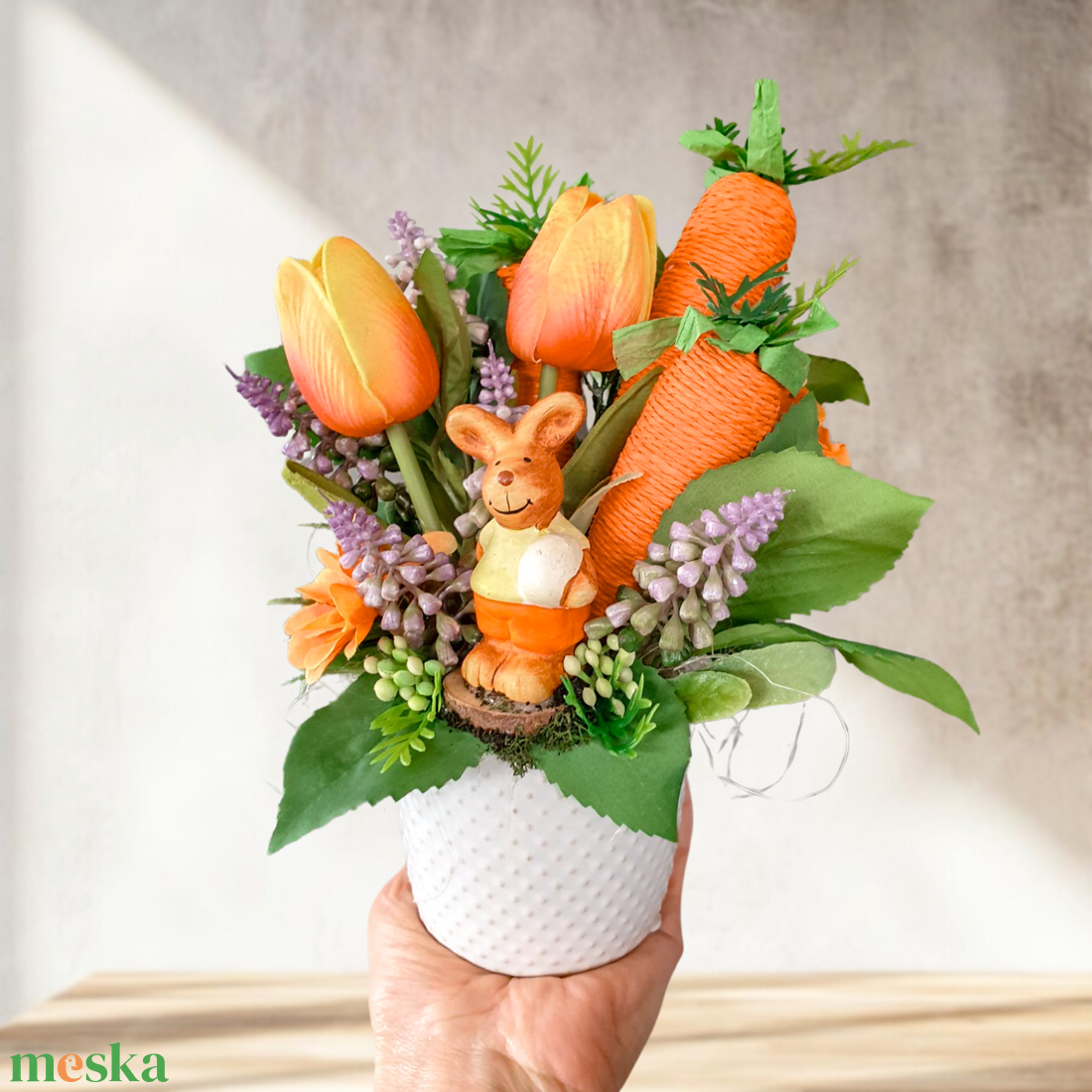 Húsvéti asztaldísz - otthon & életmód - dekoráció - asztal és polc dekoráció - asztaldísz - Meska.hu