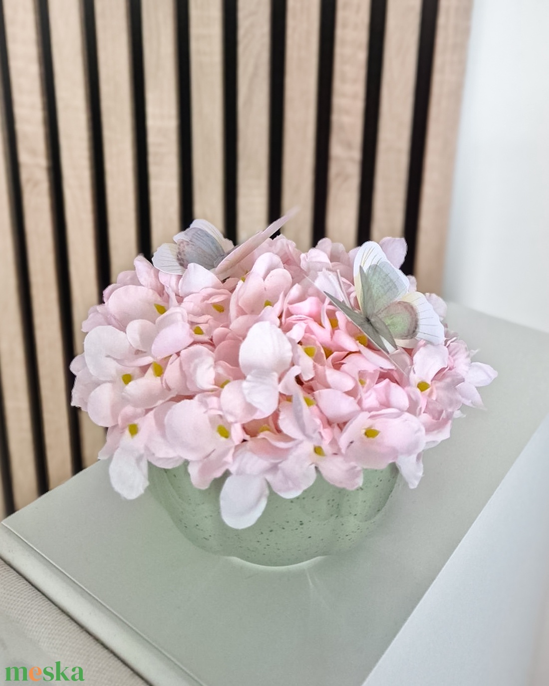 Pillangós tavaszi dekor - otthon & életmód - dekoráció - asztal és polc dekoráció - asztaldísz - Meska.hu