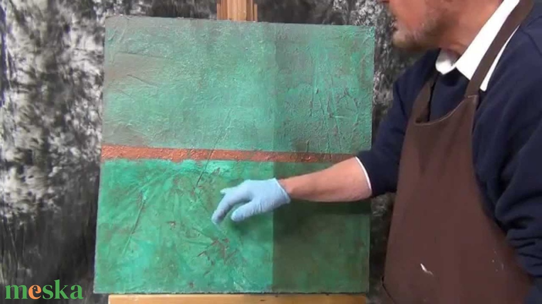 Tiffany Green  antik patina készítés réz, bronz, sárgaréz felületre 500 ml - kellékek & szerszámok - festék - patina - Meska.hu