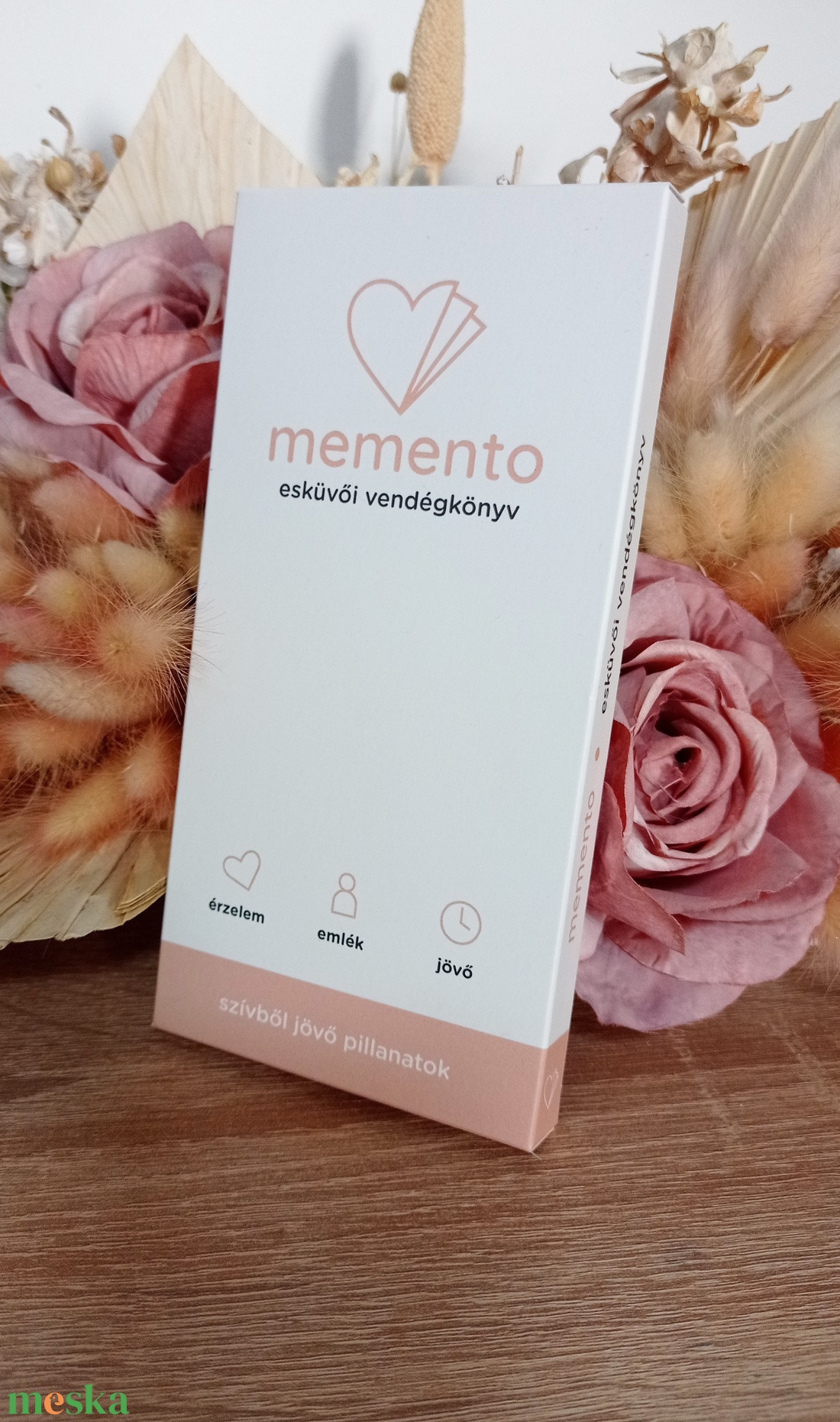 Memento esküvői vendégkönyv - esküvő - emlék & ajándék - vendégkönyv - Meska.hu