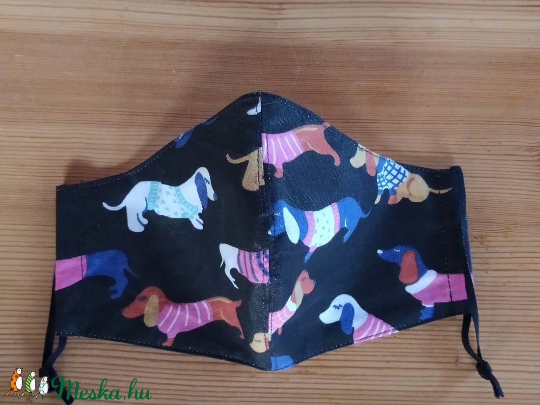 Akció! Textil szájmaszk - tacskó mintás - női vagy tini méretben - női - női - Meska.hu Akció! Textil szájmaszk - tacskó mintás - női vagy tini méretben - női - női - Meska.hu