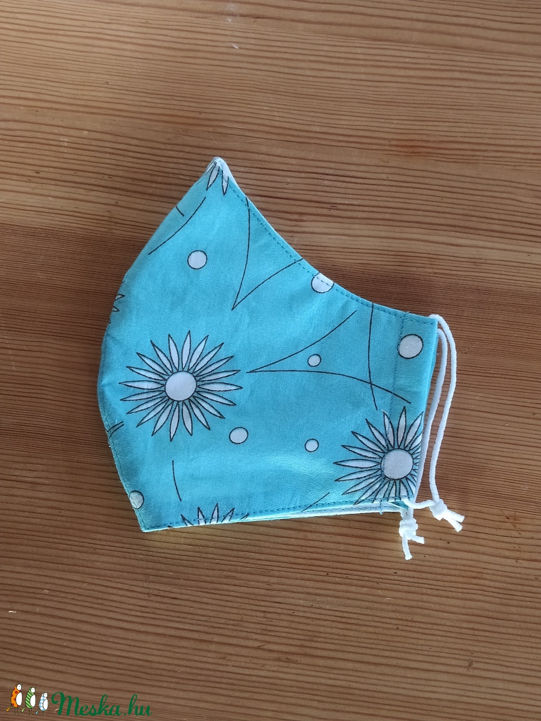 Akció! Textil szájmaszk - türkiz, absztrakt virágmintás, - női vagy tini méretben - női - női - Meska.hu Akció! Textil szájmaszk - türkiz, absztrakt virágmintás, - női vagy tini méretben - női - női - Meska.hu