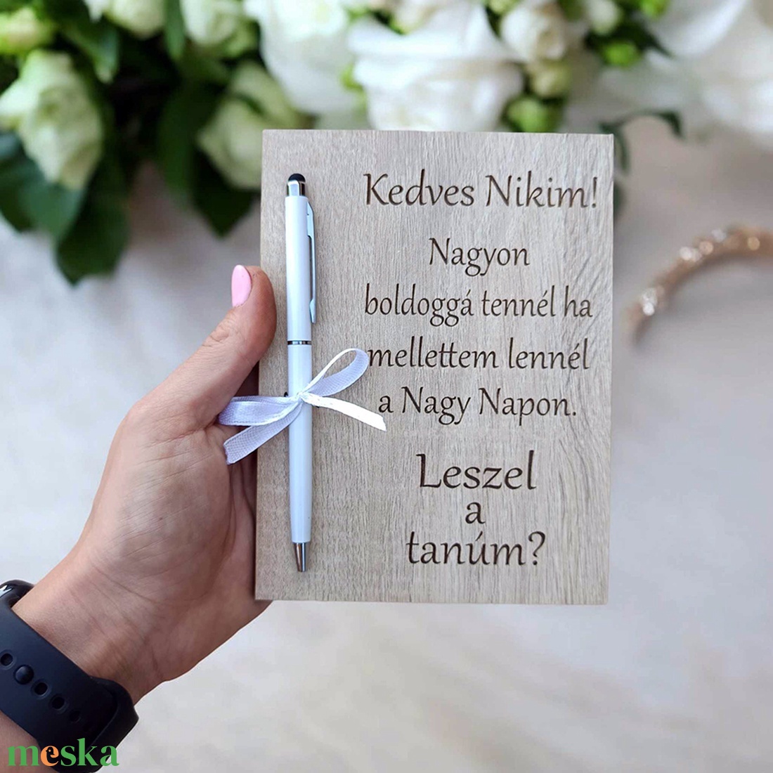 Egyedi tanú felkérő ajándék - esküvő - meghívó & kártya - tanú felkérő - Meska.hu