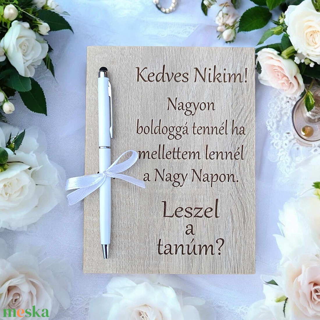 Egyedi tanú felkérő ajándék - esküvő - meghívó & kártya - tanú felkérő - Meska.hu