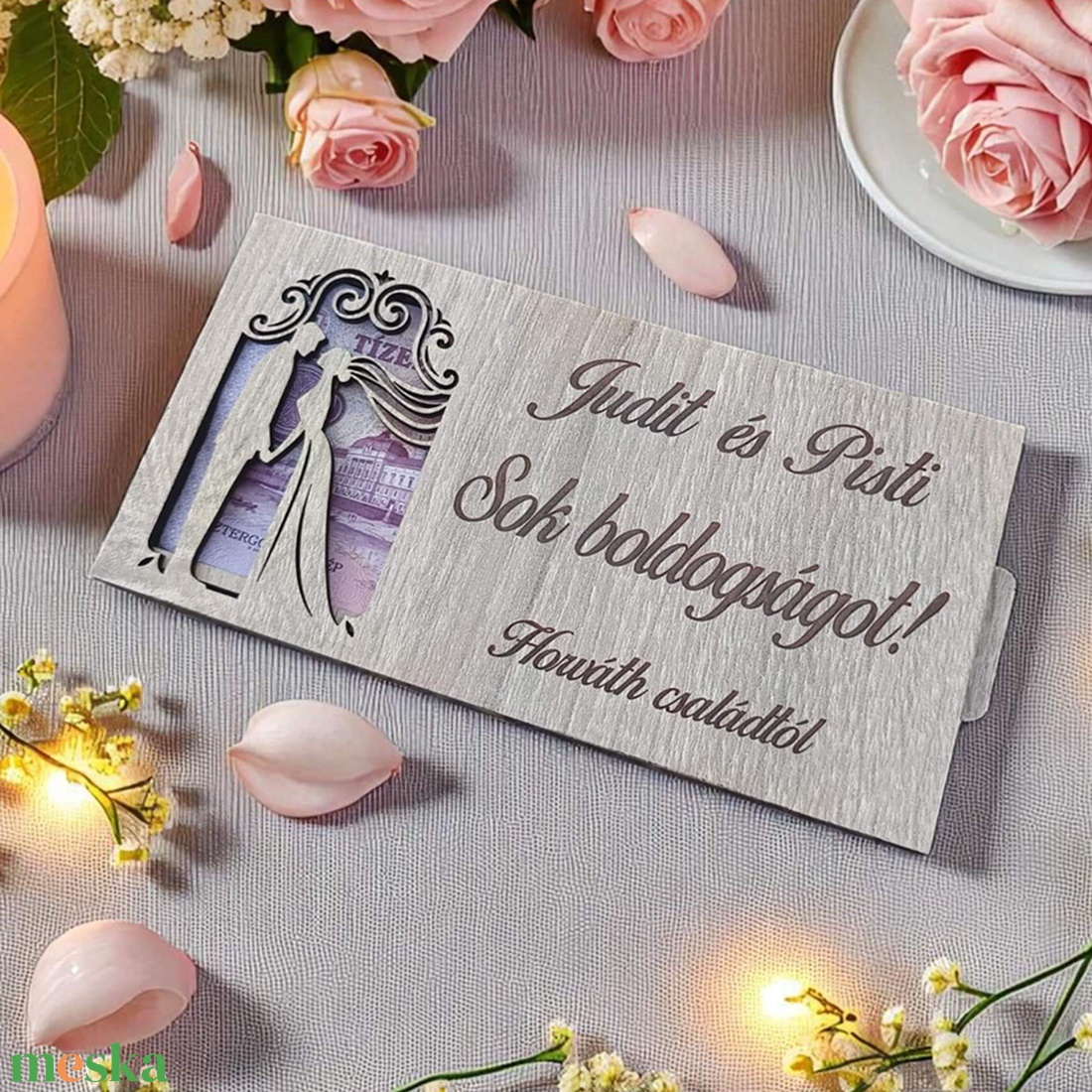Esküvői pénzátadó, kihúzható - esküvő - emlék & ajándék - nászajándék - esküvői pénzátadó doboz - Meska.hu