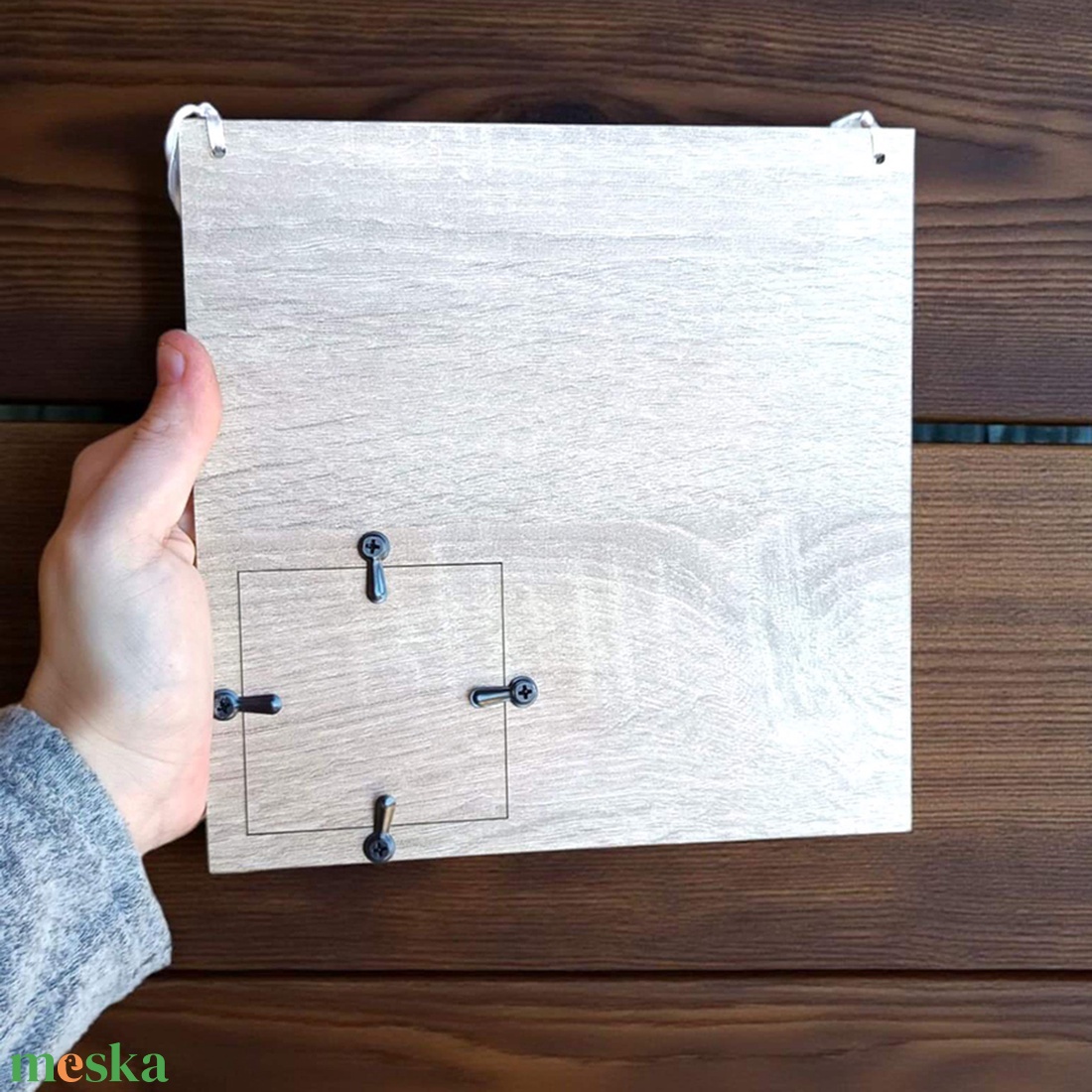 Fényképes fa tábla Anyáknak - otthon & életmód - dekoráció - kép & falikép - képkeret - Meska.hu