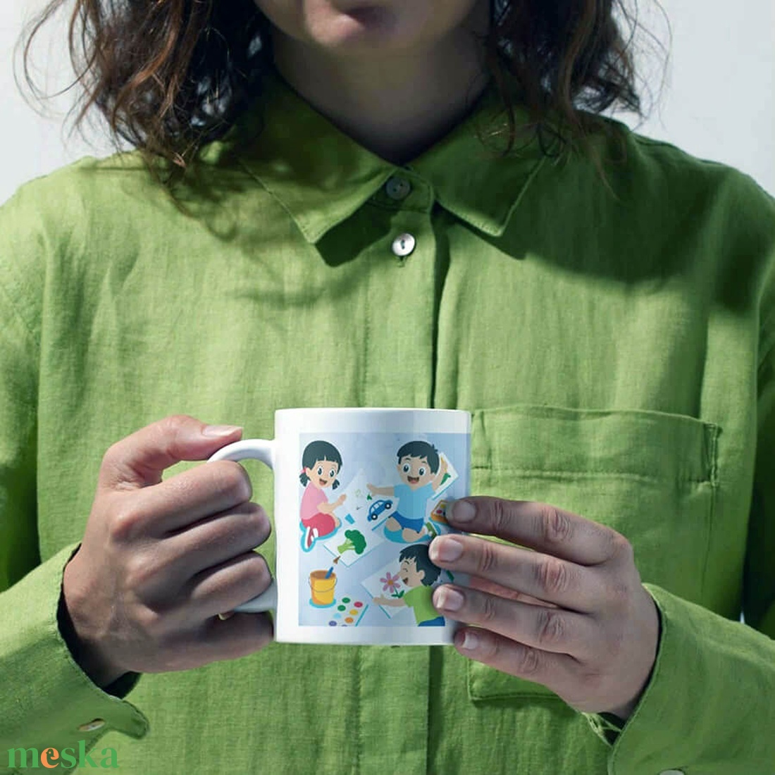 Ballagási bögre óvónéninek, dadusnak - egyedi szöveggel 2 - otthon & életmód - konyhafelszerelés, tálalás - tálalás - bögre & csésze - Meska.hu