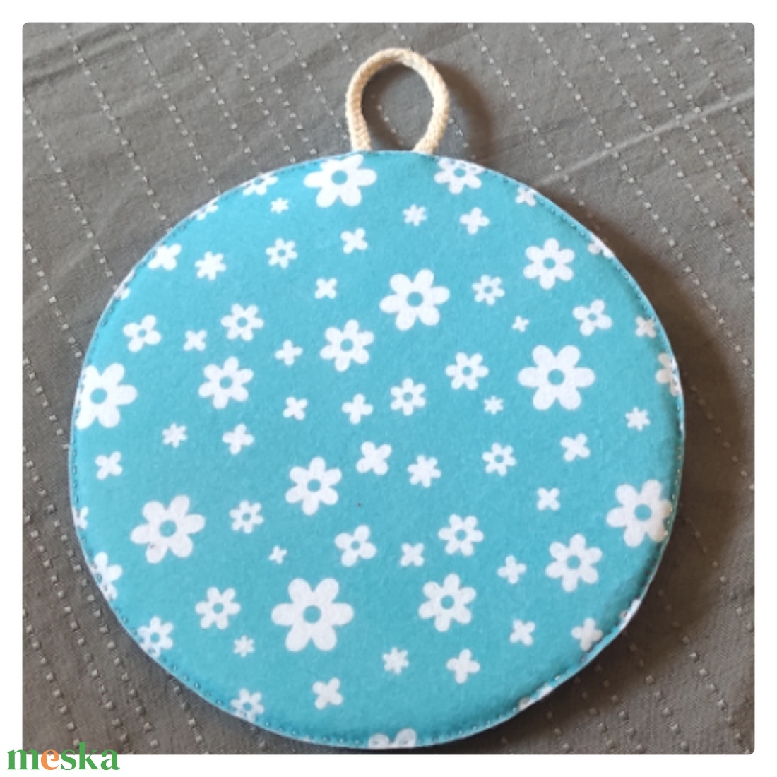 Húsvéti nyuszi ajtódísz - kék - otthon & életmód - dekoráció - ajtó- és ablak dekoráció - ajtótábla - Meska.hu