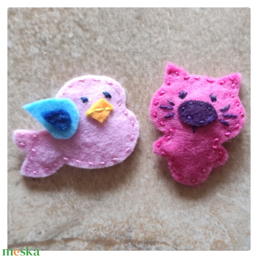 Mini csitt-csatt hajcsat - rózsaszín állatok (2 db) - ruha & divat - hajdísz & hajcsat - hajdísz - Meska.hu Mini csitt-csatt hajcsat - rózsaszín állatok (2 db) - ruha & divat - hajdísz & hajcsat - hajdísz - Meska.hu