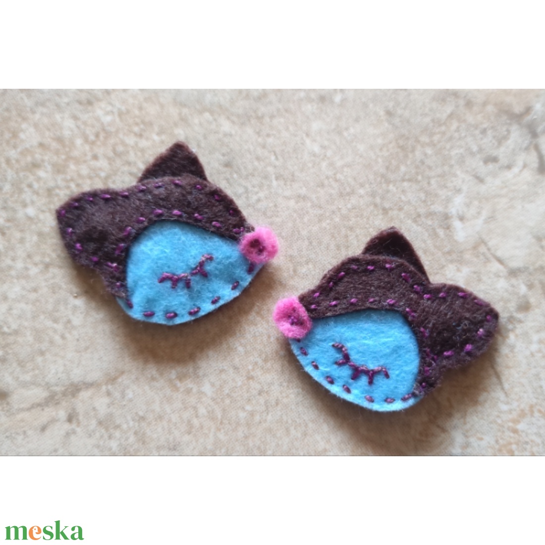 Mini csitt-csatt hajcsat - kék őzikék (2 db) - ruha & divat - hajdísz & hajcsat - hajdísz - Meska.hu Mini csitt-csatt hajcsat - kék őzikék (2 db) - ruha & divat - hajdísz & hajcsat - hajdísz - Meska.hu