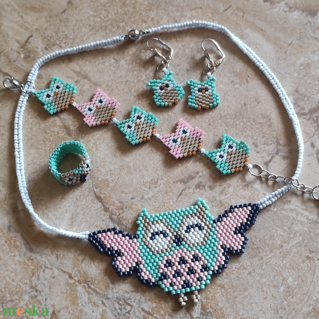 Lollipop owl kollekció - ékszer - ékszerszett - Meska.hu Lollipop owl kollekció - ékszer - ékszerszett - Meska.hu