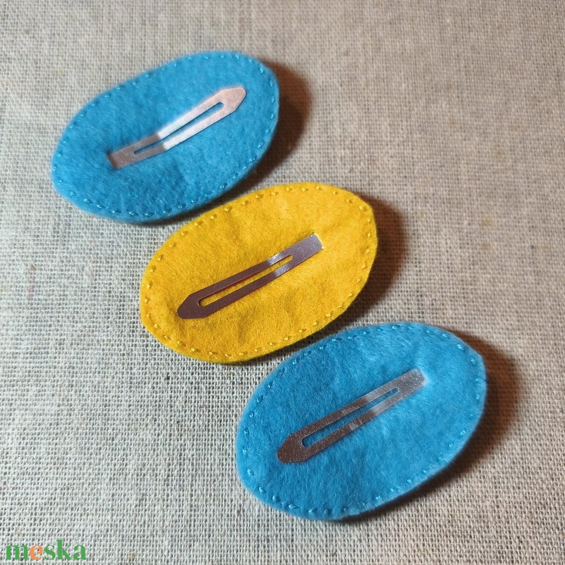 Csitt-csatt hajcsat - állatok (3 db) (11) - ruha & divat - hajdísz & hajcsat - hajdísz - Meska.hu