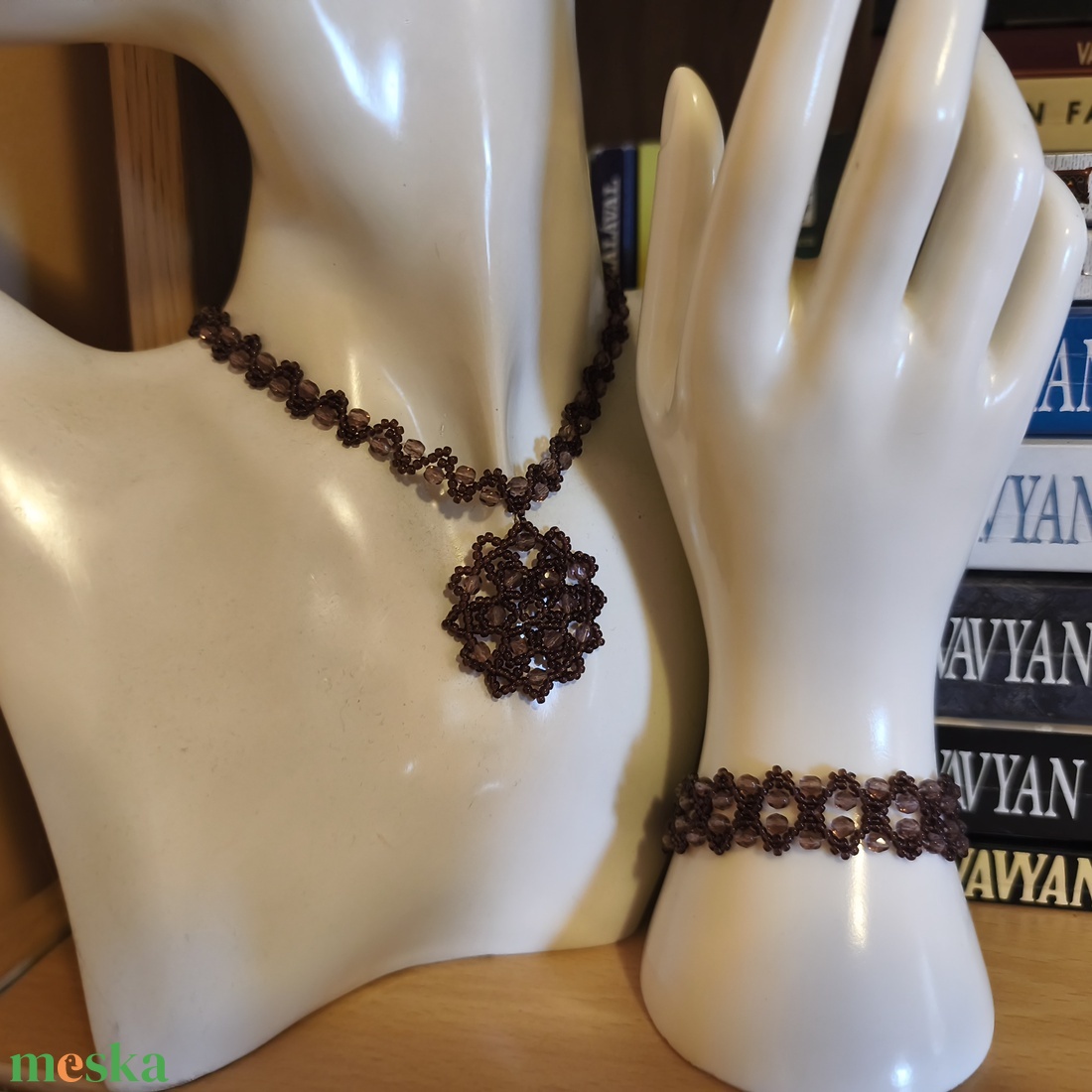 Ametiszt csillogás ékszerszett (104) - ékszer - ékszerszett - Meska.hu