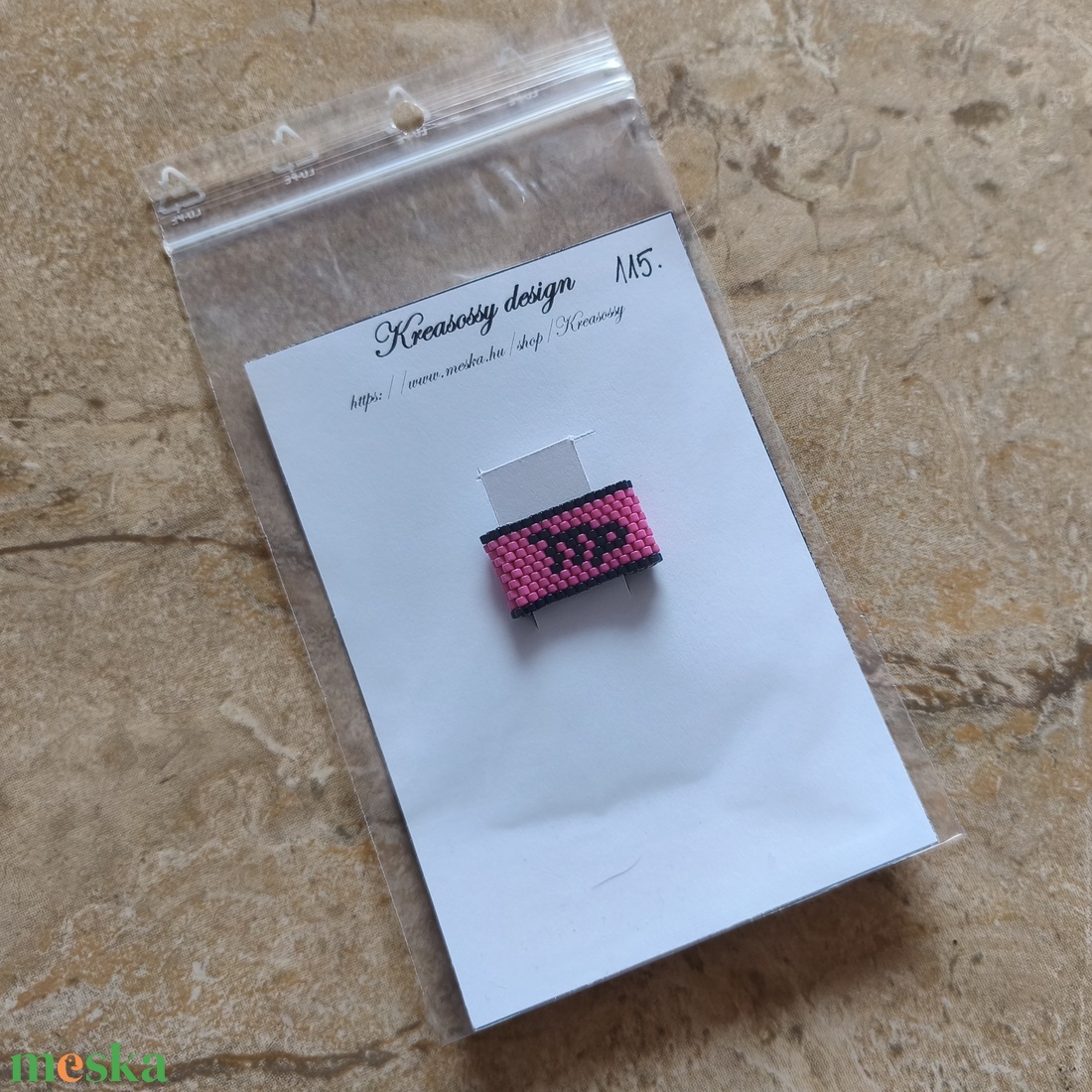 Horoszkópos peyote gyűrű - szűz (115) - ékszer - gyűrű - gyöngyös gyűrű - Meska.hu