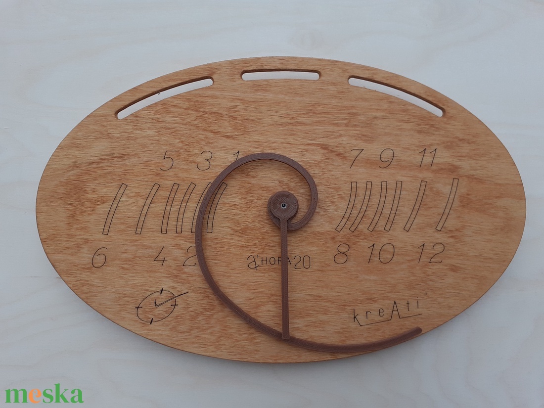 Fibonacci óra - /Ahora sorozat 20/ - otthon & életmód - dekoráció - fali és függő dekoráció - falióra & óra - Meska.hu Fibonacci óra - /Ahora sorozat 20/ - otthon & életmód - dekoráció - fali és függő dekoráció - falióra & óra - Meska.hu