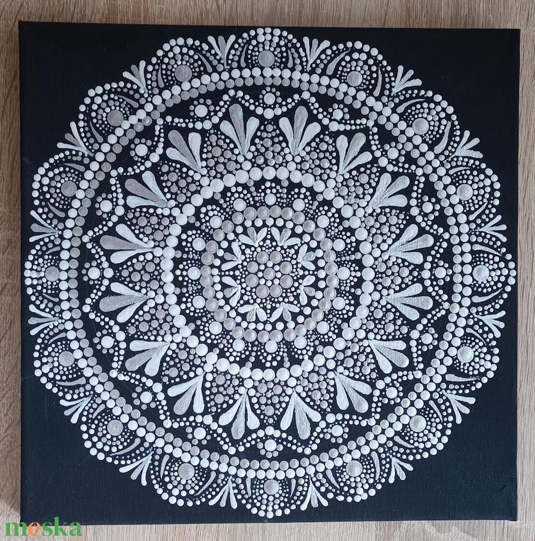 Csipke - pontozott mandala - otthon & életmód - dekoráció - spiritualitás - mandala - Meska.hu Csipke - pontozott mandala - otthon & életmód - dekoráció - spiritualitás - mandala - Meska.hu