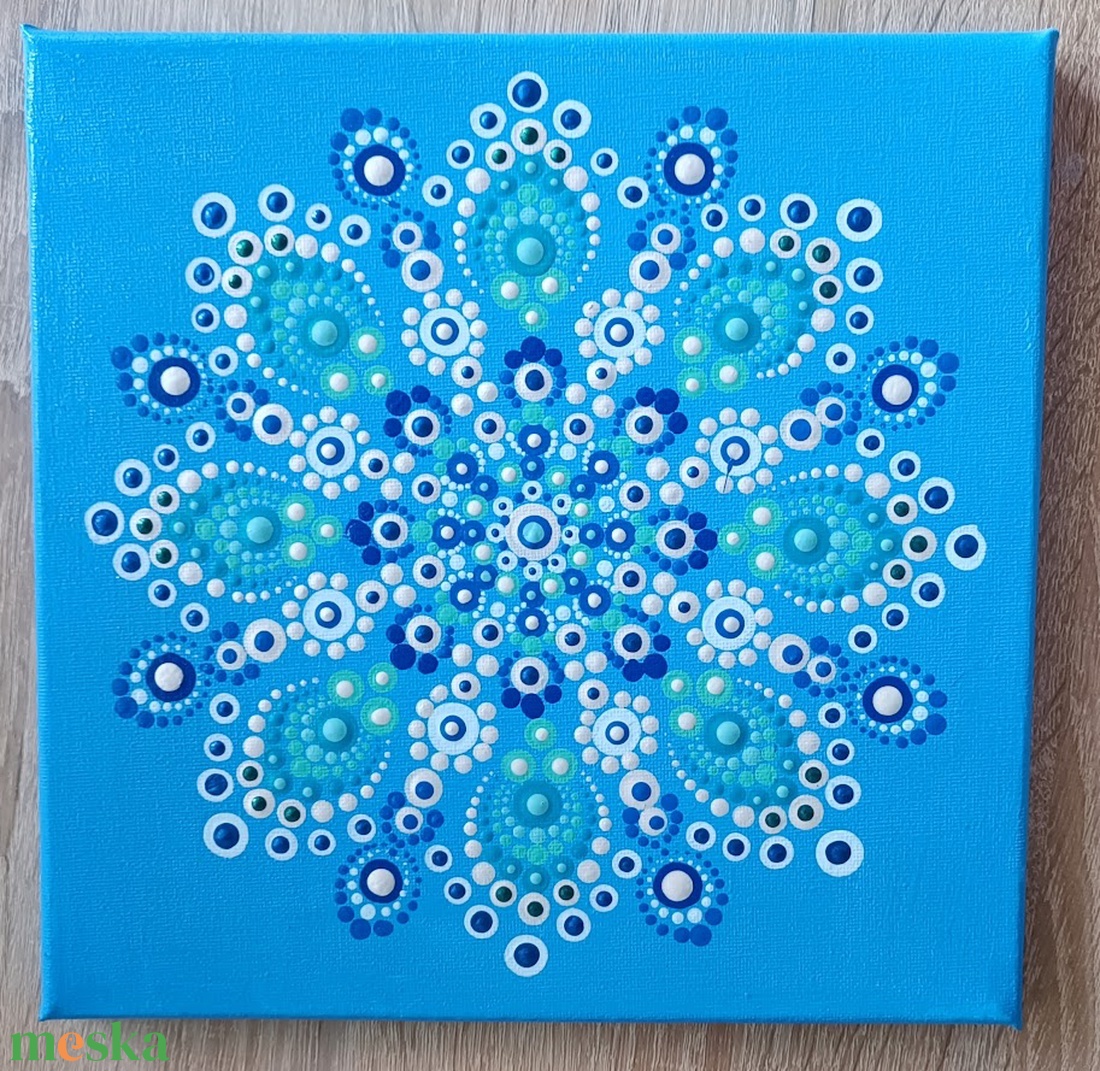 Emlékezés  - Pontozott mandala - otthon & életmód - dekoráció - spiritualitás - mandala - Meska.hu