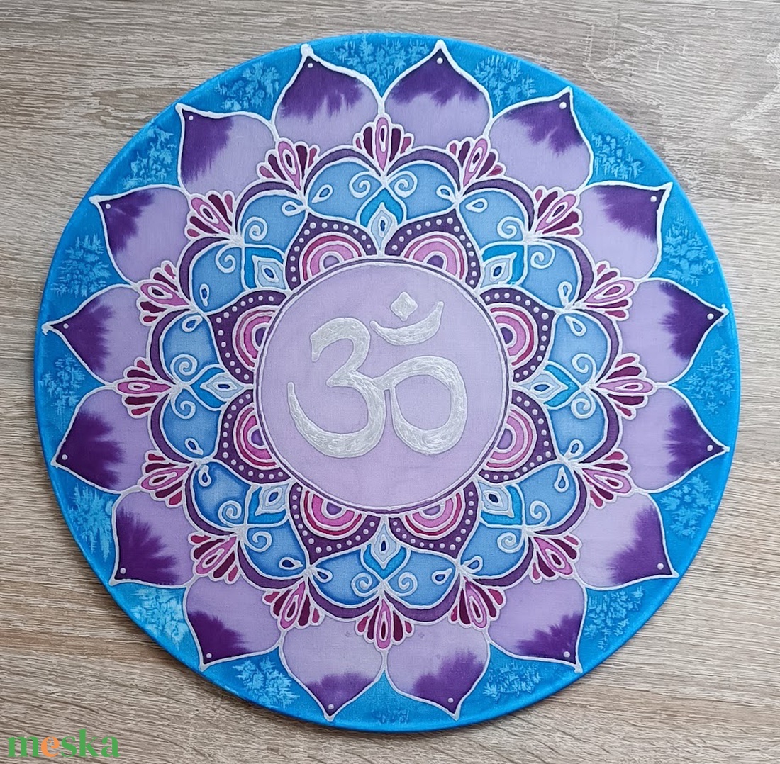 OM - selyemkép mandala - otthon & életmód - dekoráció - spiritualitás - mandala - Meska.hu OM - selyemkép mandala - otthon & életmód - dekoráció - spiritualitás - mandala - Meska.hu