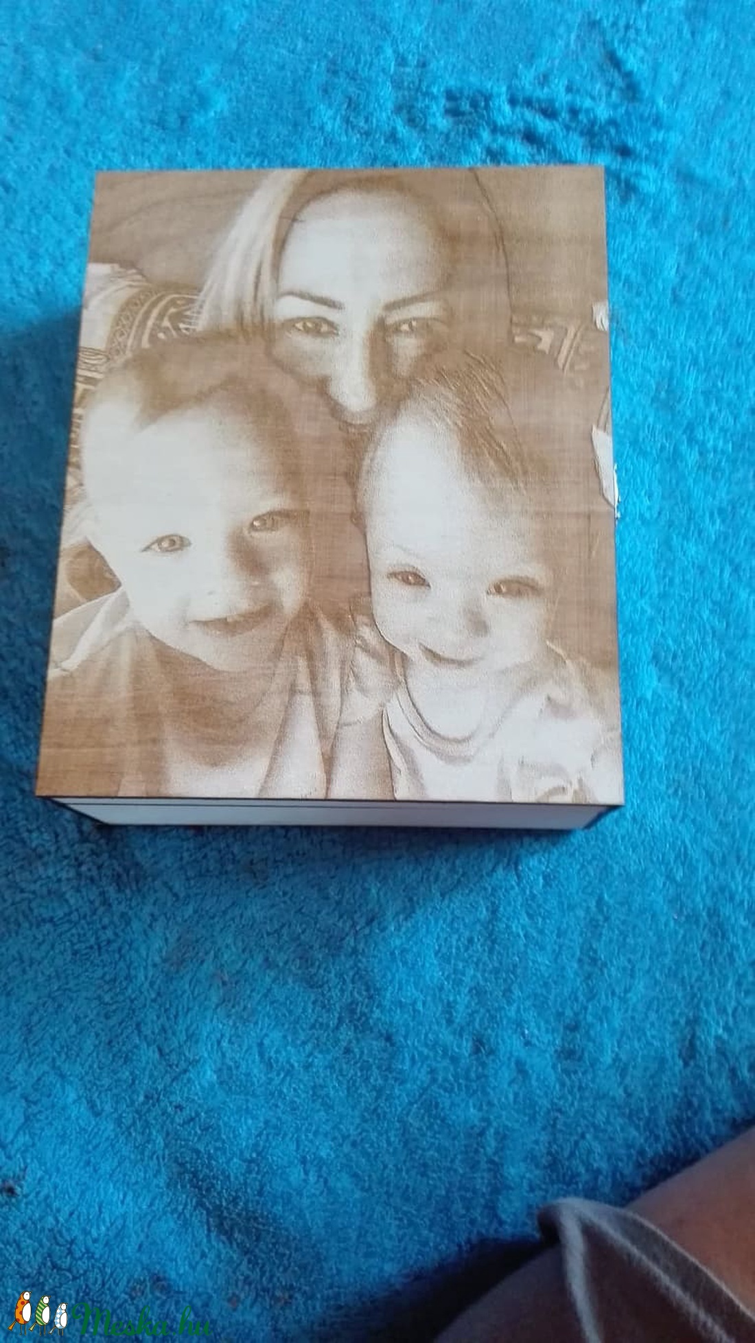 12 rekeszes teás doboz egyedi mintával -  - Meska.hu