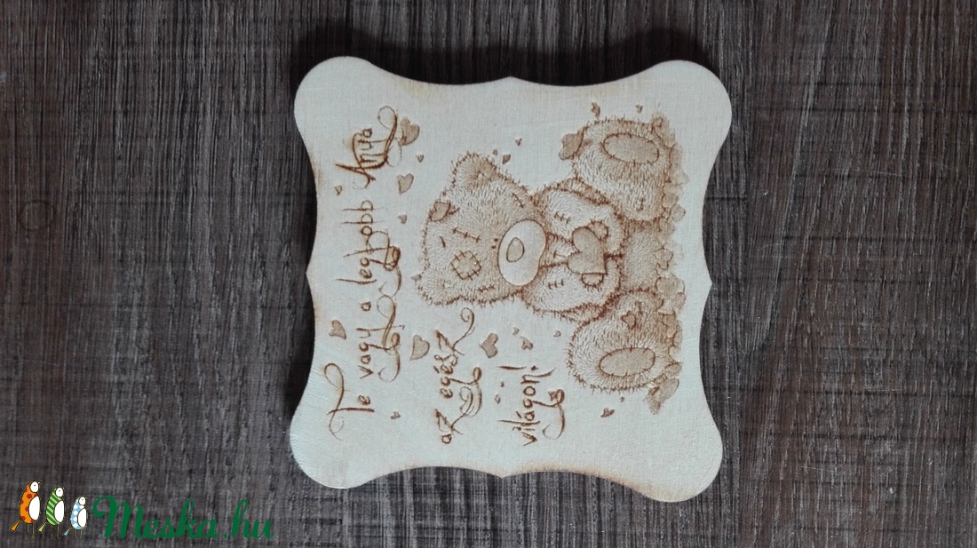 Legjobb anya macis hűtőmágnes -  - Meska.hu