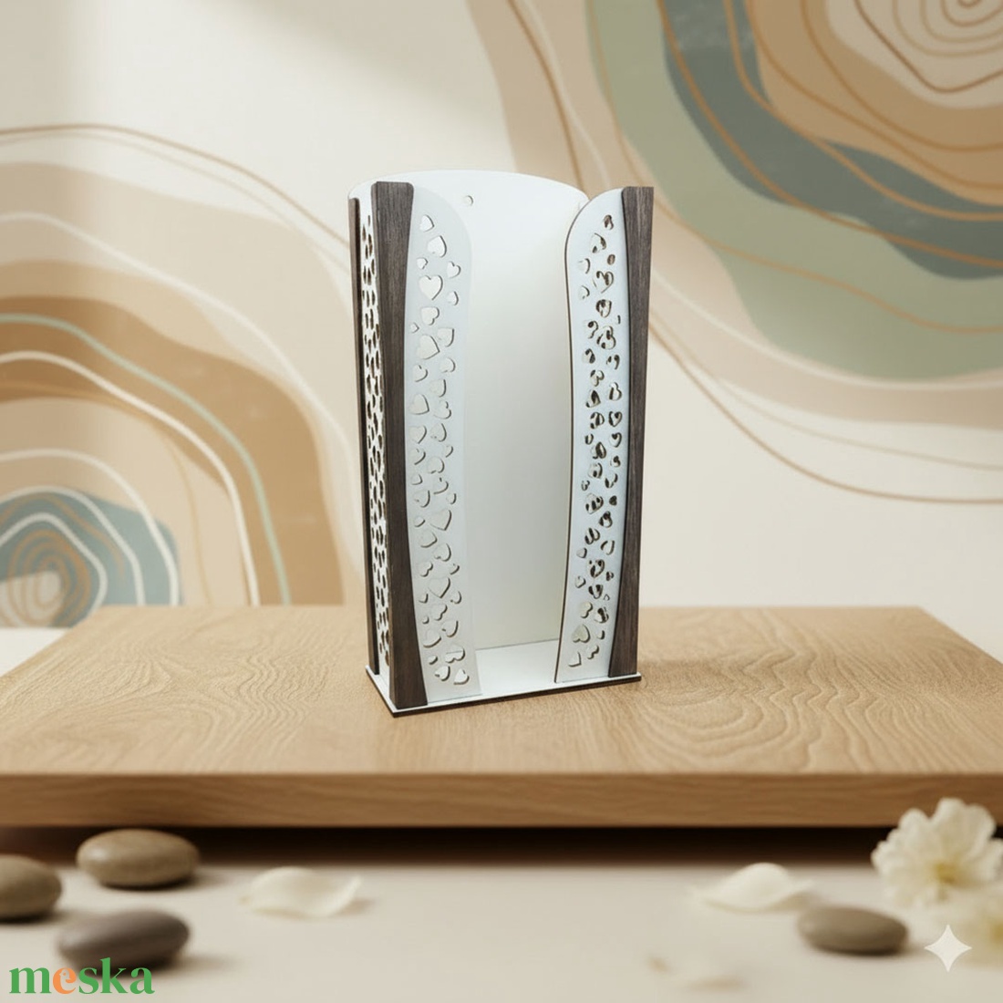 Zsebkendőtartó választható mintával - otthon & életmód - tárolás & rendszerezés - zsebkendőtartó - Meska.hu