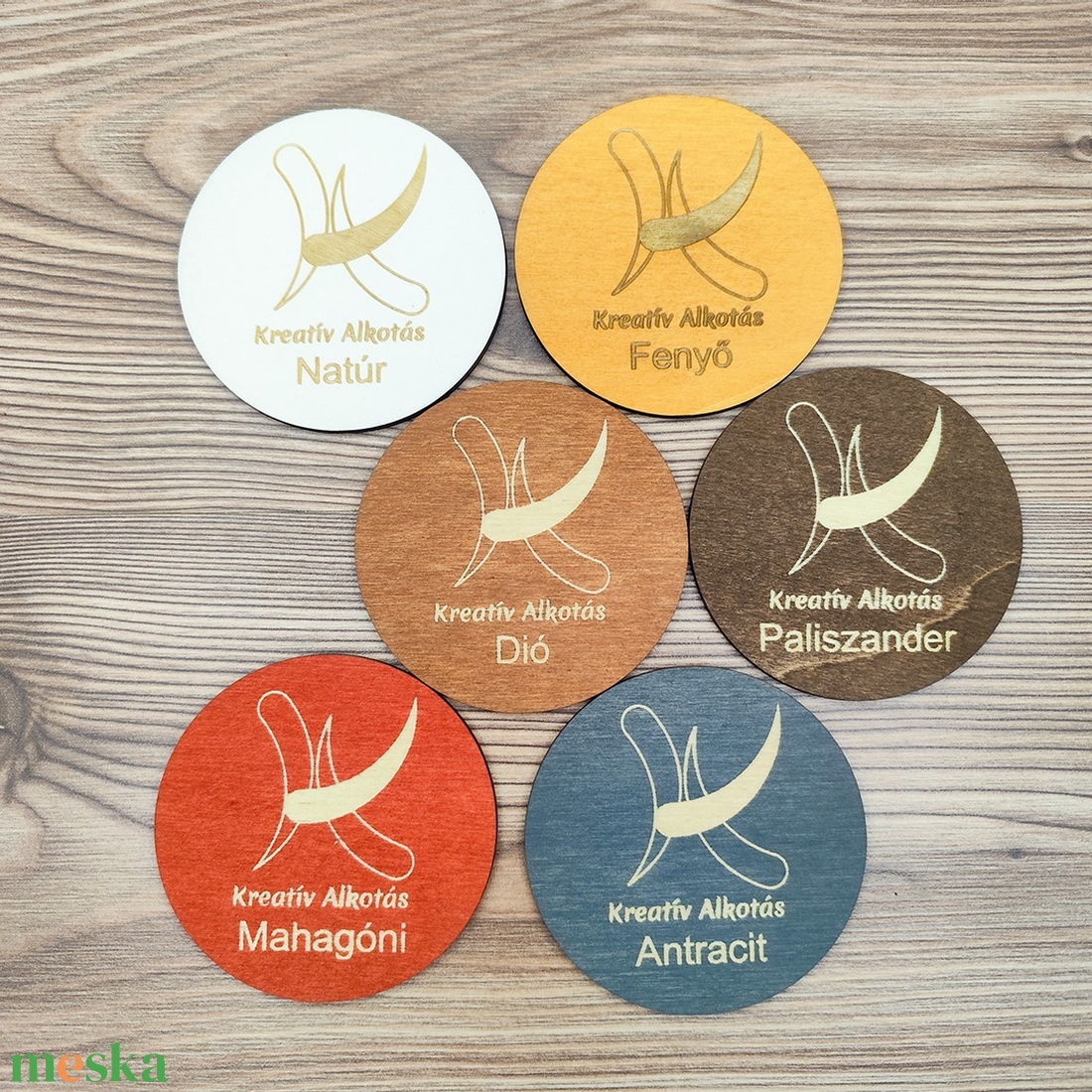 Karácsonyfadísz, rénszarvas névre szóló - karácsony - karácsonyi lakásdekoráció - karácsonyfadíszek - Meska.hu