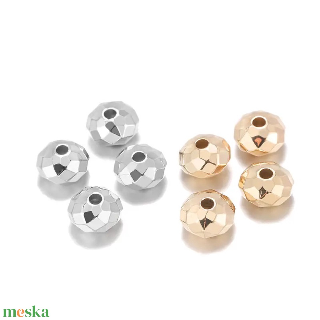 Távtartó gyöngy lapos 8 mm - kellékek & szerszámok - gyöngyfűzés kellékek - figurális gyöngyök - Meska.hu Távtartó gyöngy lapos 8 mm - kellékek & szerszámok - gyöngyfűzés kellékek - figurális gyöngyök - Meska.hu